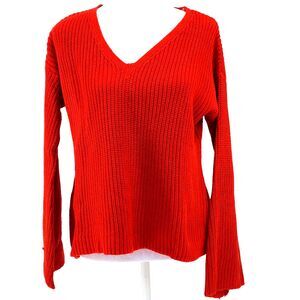 Coral sweater by poof (S)